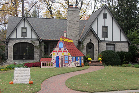 The Hansel and Gretel house