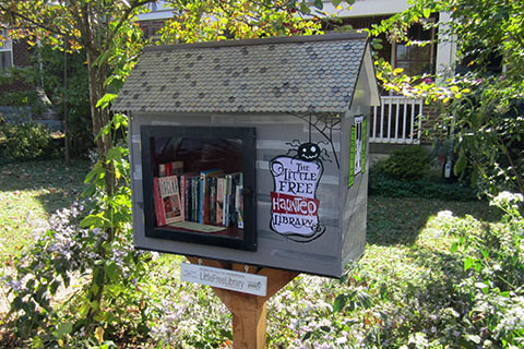 the Little Free Haunted Library