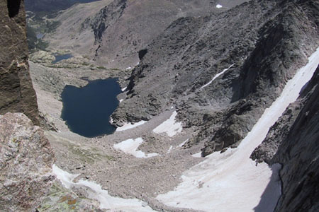 Chasm Lake from Chasmview