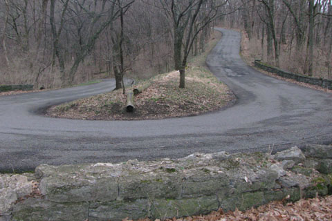 hairpin curve on Five-Eight
