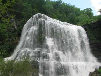Big Falls at Burgess Falls