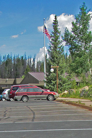 Visitors Center at Rocky Mountain National Park